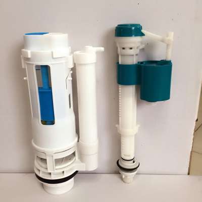 Plastic Toilet Cistern Fitting Dual-Flush Valve And Fill Valve