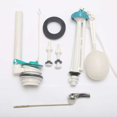 PP&ABS toilet flush cistern parts toilet tank flush mechanism